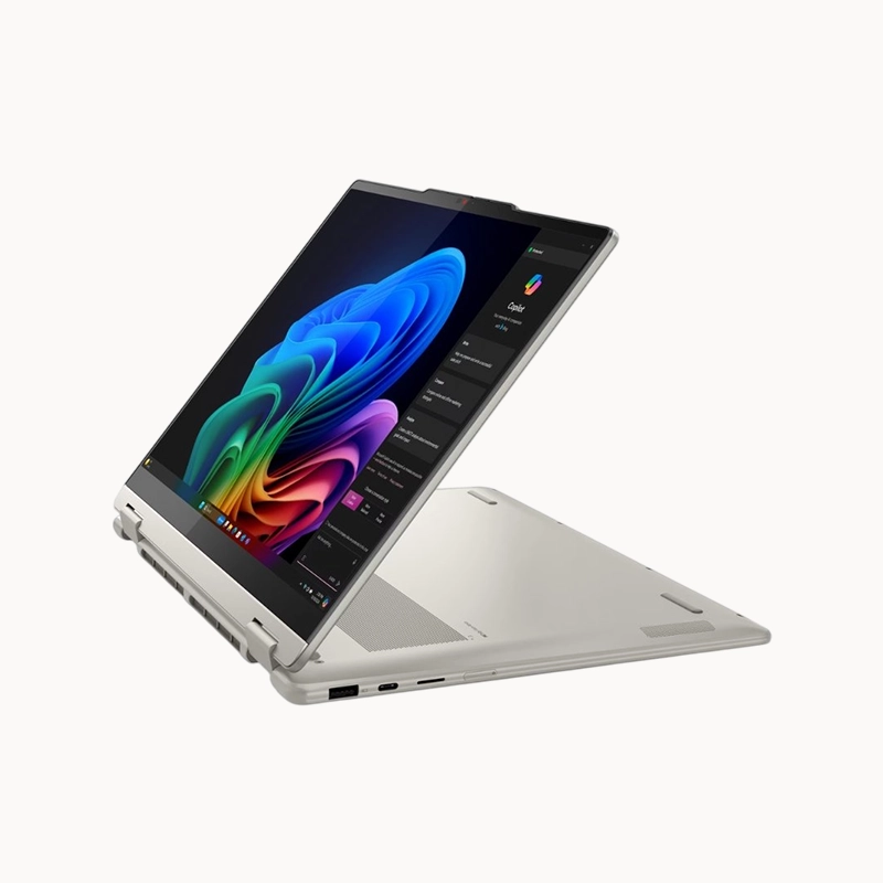 Lenovo Yoga 7 2-in-1 114AKP10 – Ryzen AI 5 340 | 16GB Ram | 512GB Ssd | 14" WUXGA OLED 2k Display|AMD Radeon 840M Graphics – Seashell